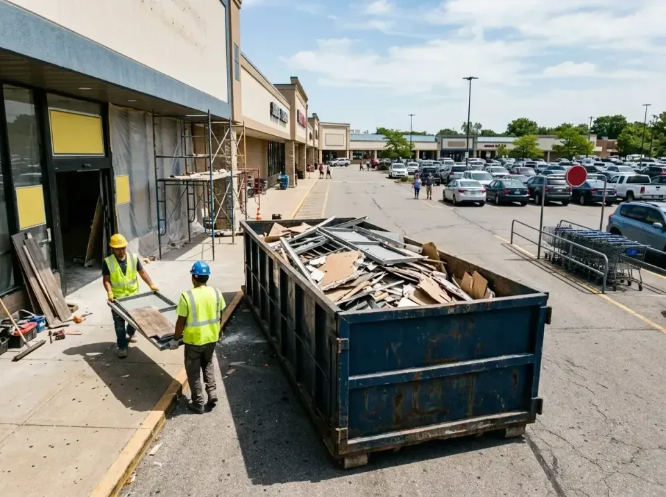 retail-store-renovation-debris-003 — frequently asked questions, Roll-off Dumpster Rentals in Waunakee, WI